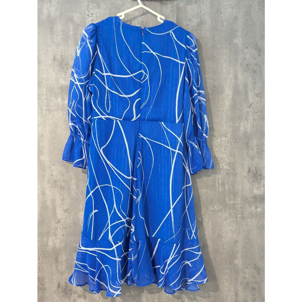 Women's DKNY Dress Size 6 Blue - Picture 8 of 10